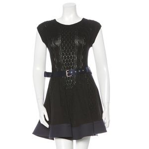 SACAI Cable Knit Godet Dress
Size: XS